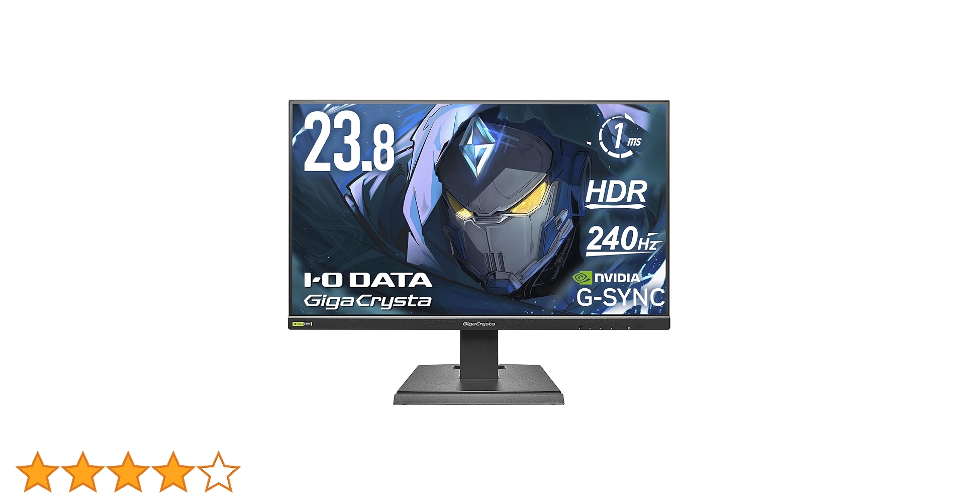 ゲーミングモニター240Hz GigaCrysta EX-GD242UDB EX-GD242UDシリーズ | 240Hz対応23.8型G-SYNC Compatible認定